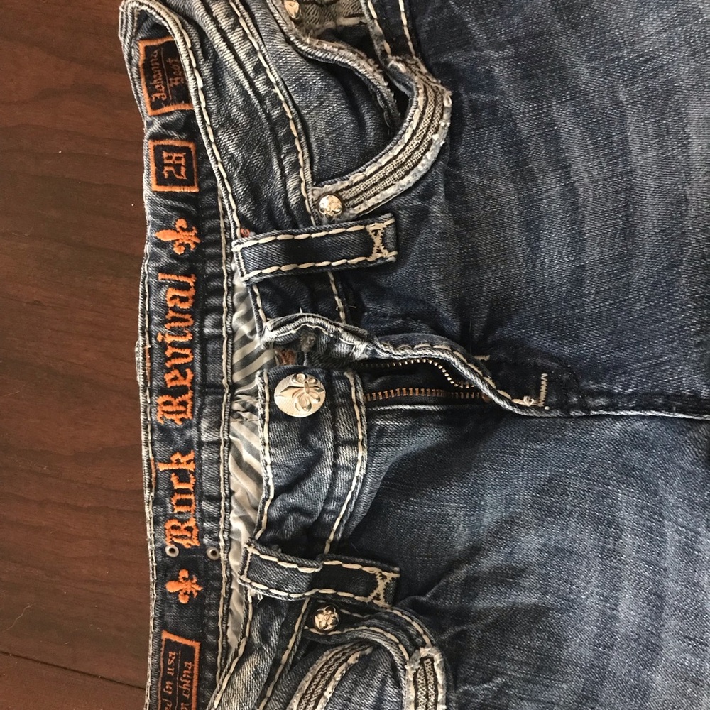 Rock Revival Johanna Boot Cut Jeans size 28